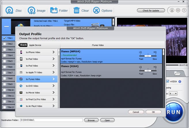 software to convert dvd to itunes for mac